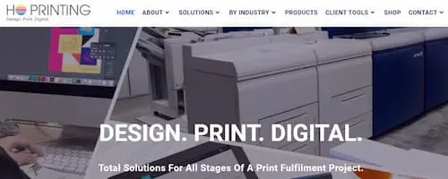 Ho Printing - Printing Services Singapore