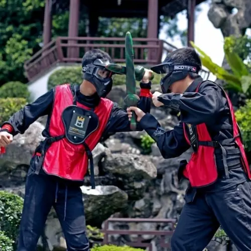 Ninja Tag - Team Building Games Singapore (Credit: FunEmpire)