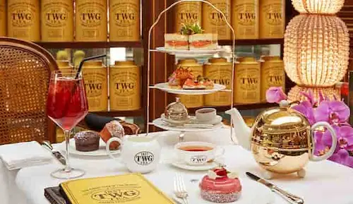 TWG Tea - High Tea Singapore